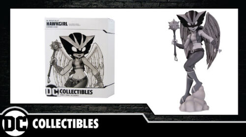 DC Collectibles Artists Alley HawkGirl Black & White PVC Action Figure New