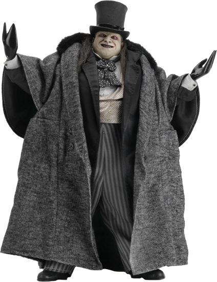 NECA Batman Returns 1/4 Scale The Penguin Mayor 18" Action Figure New