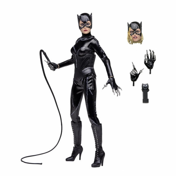 NECA Batman Returns Catwoman 8" Clothed Action Figure New