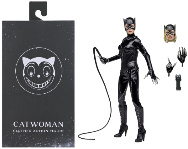 NECA Batman Returns Catwoman 8" Clothed Action Figure New