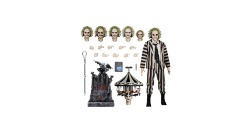 MEZCO Beetlejuice 1:12 Deluxe Edition Beetlejuice Action Figure New