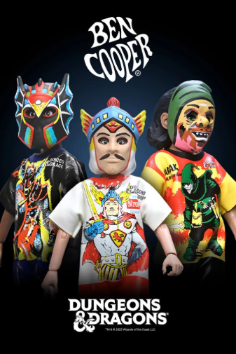 Neca Ben Cooper Dungeons And Dragons Set Of 3 Action Figures New