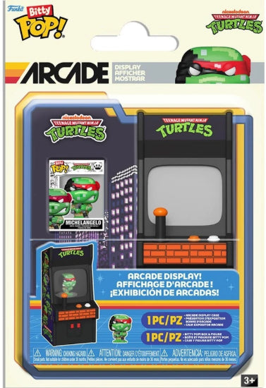 Funko Bitty POP TV Movies TMNT Ninja Turles Arcade Vinyl Figure New