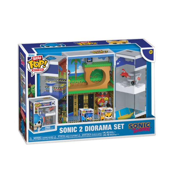 Funko POP Bitty Boxes Sonic The Hedgehog Diorama Set Vinyl Figures New
