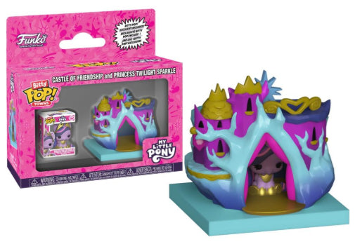 Funko Bitty POP Town My Little Pony Castle Of Friendship Vinyl Figure Set New