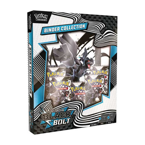 Pokemon TCG Scarlet & Violet Black Bolt Binder Collection Box New