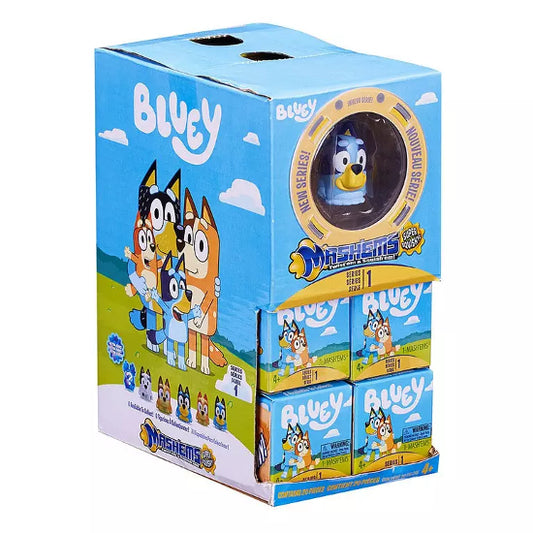 Mashems Bluey Series 2 Display Box/Case Of 20 Spheres Toys New