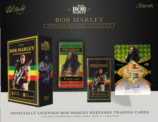 2025 Super Product Bob Marley Keepsake Premiere Box Factory Sealed