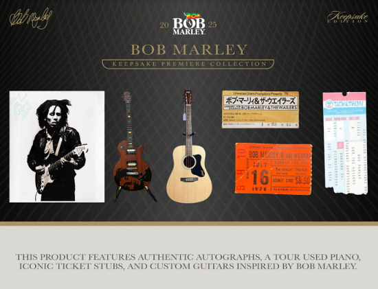 2025 Super Product Bob Marley Keepsake Premiere Box Factory Sealed