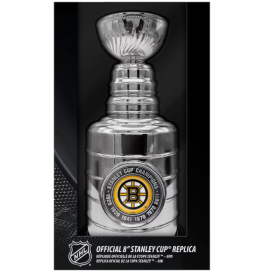 NHL Hockey Boston Bruins Champions 8" Replica Stanley Cup New