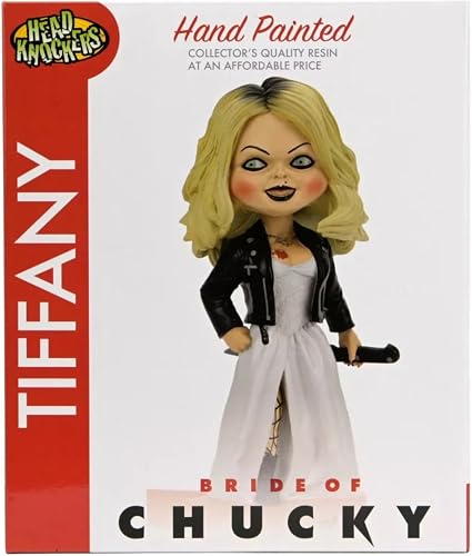 NECA Horror Bride Of Chucky Tiffany Head Knocker Figure New