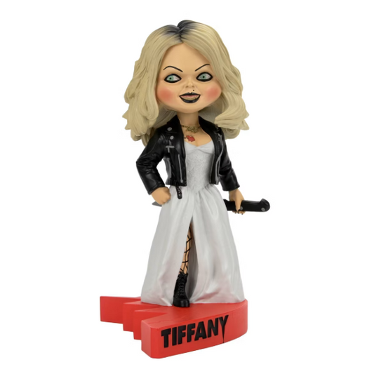 NECA Horror Bride Of Chucky Tiffany Head Knocker Figure New