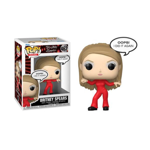 Funko POP Music Britney Spears Oops I Did It Again Vinyl Figure New
