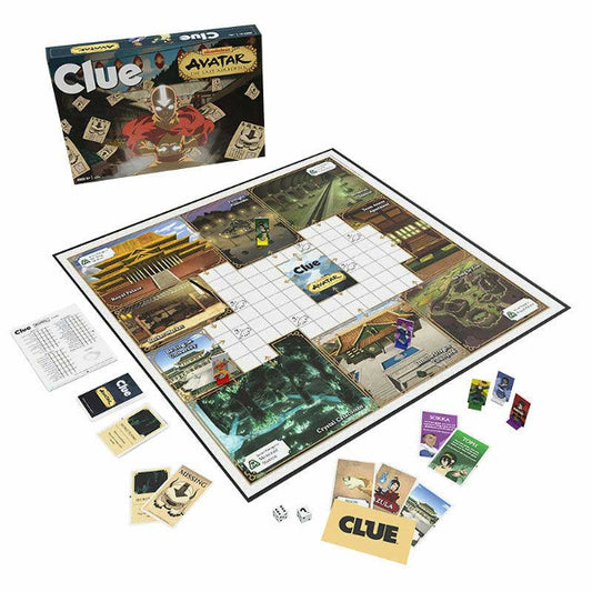 USAopoly CLUE Avatar The Last Airbender Collectors Edition Board Game New