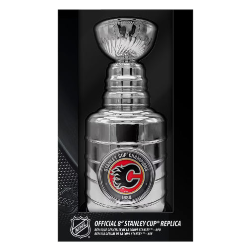 NHL Hockey Calgary Flames 8" Replica Stanley Cup Champions Trophy New