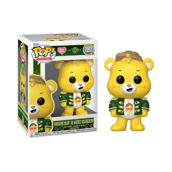 Funko POP TV Care Bears Sunshine Bear Scarecrow Vinyl Figure New