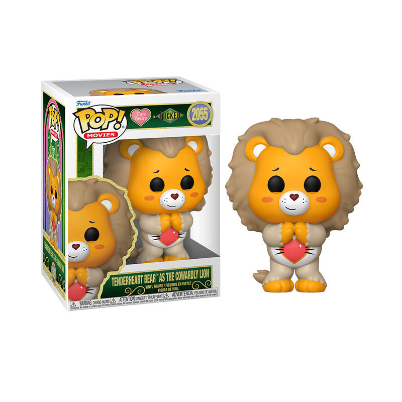 Funko POP TV Care Bears Tenderheart Bear Coward Lion Vinyl Figure New