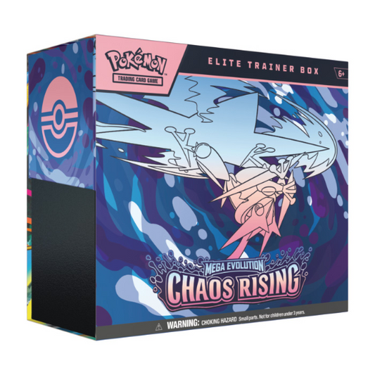 Pokemon TCG Mega Evolution Chaos Rising Trainer Box Factory Sealed