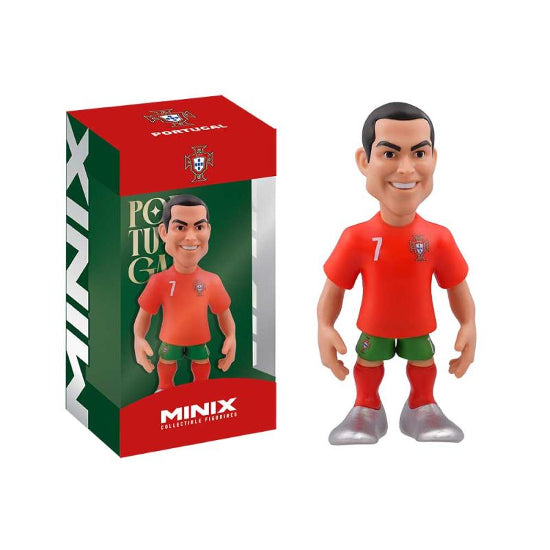 MINIX Sports Football Soccer Portugal Cristiano Ronaldo Vinyl Figure New