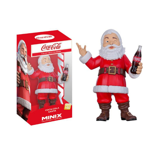 MINIX Holiday Coca Cola Santa Claus Vinyl Figure New
