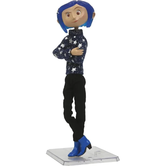NECA Coraline In Star Sweater Articulated Action Figure New