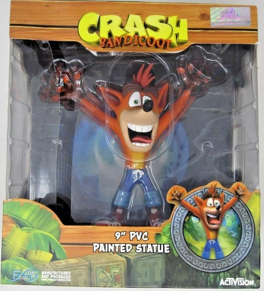 Dark Horse Comics Crash Bandicoot 9" PVC Statue New