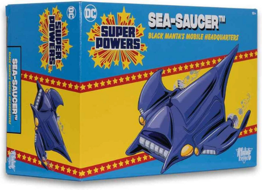 McFarlane DC Direct Super Powers Black Manta Sea Saucer Figure Ship New