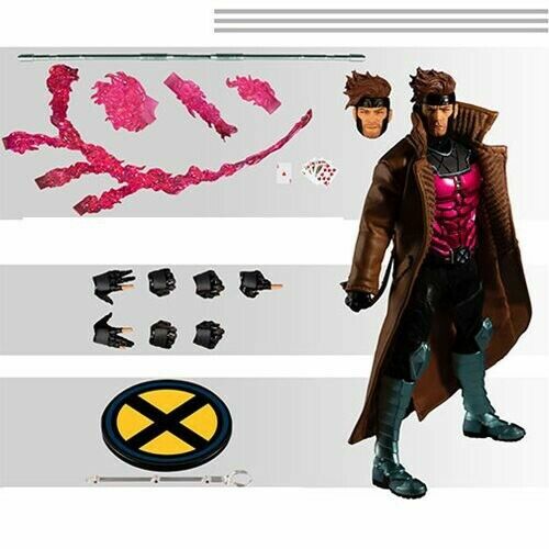 Mezco Toyz 1:12 Collective Action Figure Marvel Gambit Figure New