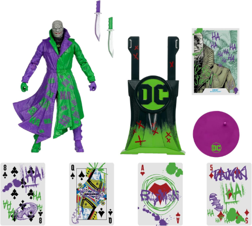 McFarlane Toys DC Multiverse 7" Hush Jokerized Gold Label Action Figure New