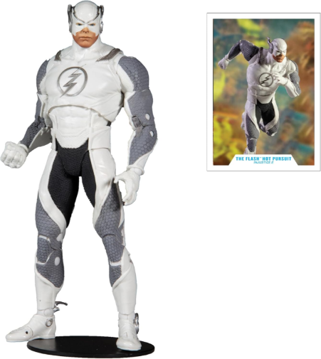 McFarlane Toys DC Multiverse The Flash Hot Pursuit 7" Action Figure Brand New