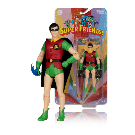 McFarlane Toys DC Retro Wave 15 Super Friends Robin Figure New