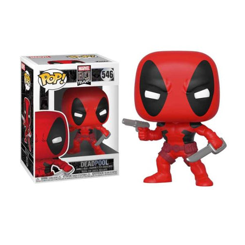 Funko POP Movies Marvel Deadpool 80 Years 1st Appearance Vinyl Figure New