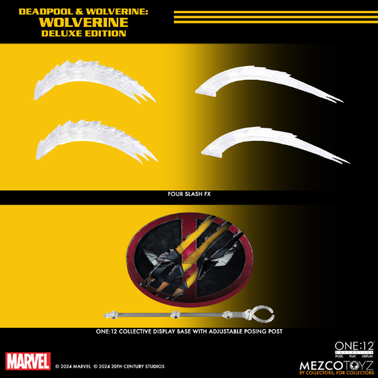 Mezco Toyz Deadpool & Wolverine Wolverine Deluxe Edition 1:12 Collective Figure New