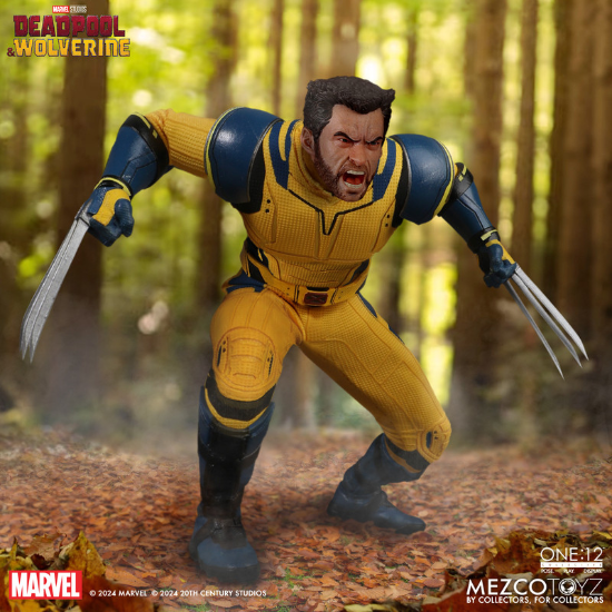Mezco Toyz Deadpool & Wolverine Wolverine Deluxe Edition 1:12 Collective Figure New