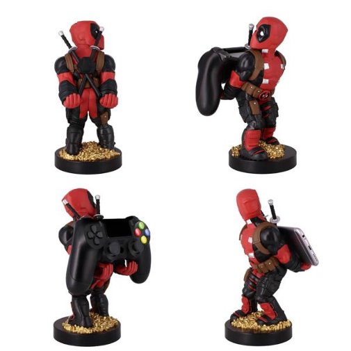 Cable Guy Marvel DeadPool Phone Controller Holder Figure New
