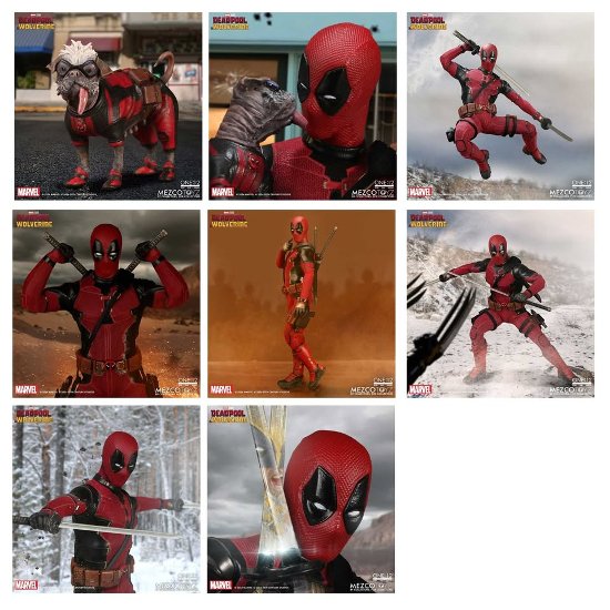 Mezco Toys Deadpool Wolverine Deluxe 1:12 Collective Action Figure Brand New