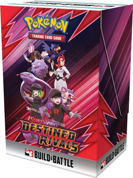 Pokemon TCG Destined Rivals Build And Battle Box Factory Sealed