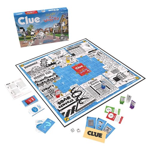 CLUE Diary Of A Wimpy Kid Collectors Edition Board Game New