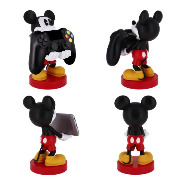 Cable Guy Disney Mickey Mouse Phone Controller Holder Figure New
