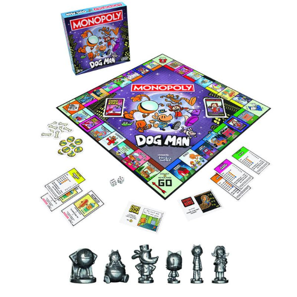 USAopoly Monopoly Dog Man Collectors Edition Board Game New