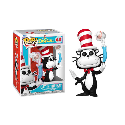 Funko POP Plus Books Dr Seuss Cat In The Hat Vinyl Figure New