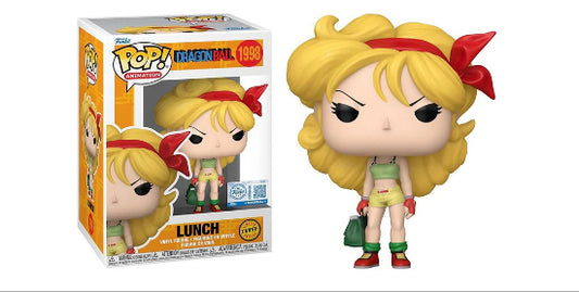 Funko POP Anime Dragonball Lunch CHASE LEVEL Exclusive Vinyl Figure New