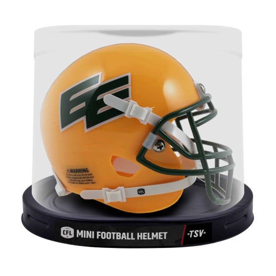 CFL Canadian Football Edmonton Eskimos Elks Mini Replica Helmet New