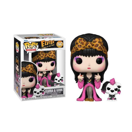 Funko POP Movies Elvira And Gonk Vinyl Action Figure New