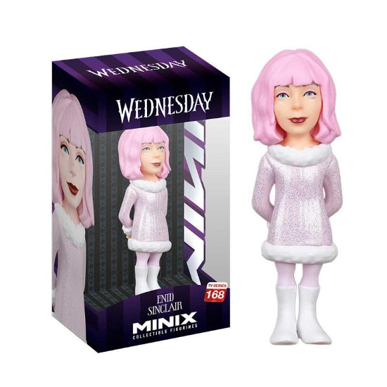 MINIX TV Netflix Wednesday Enid Sinclair Ballroom Vinyl Figure New