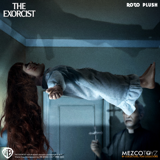 MEZCO Toys Horror Regan The Exorcist MDS Roto Plush 18" Figure Doll New