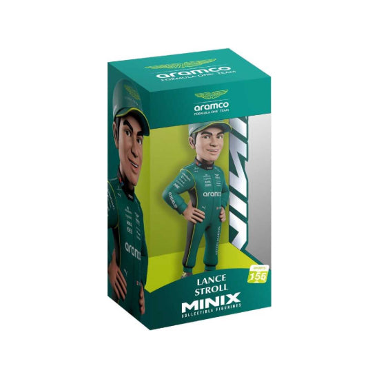 Minix Sports F1 Racing Lance Stroll Vinyl Action Figure New