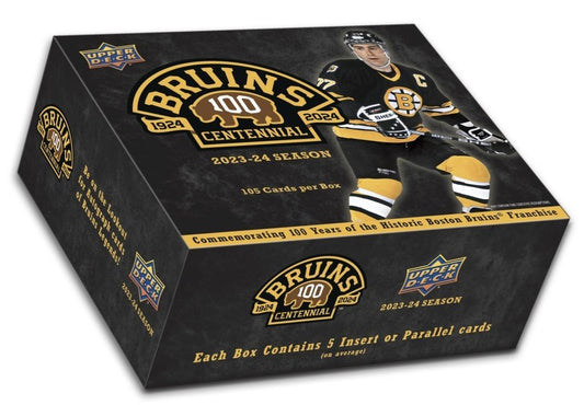 2023/24 Upper Deck NHL Hockey Boston Bruins Centennial Box Set Factory Sealed