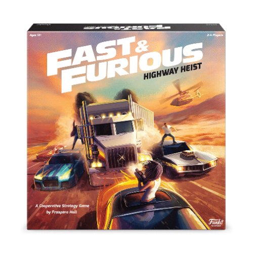 Funko Games Fast And The Furious Highway Heist Board Game Brand New