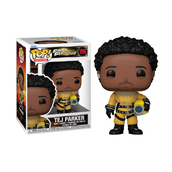 Funko POP Movies Fast And The Furious Tej Parker Vinyl Figure New